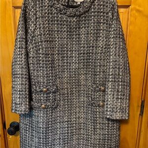 Tuckernuck Smoke and Mirrors Long Sleeve Tweed Jackie Dress, size XXL